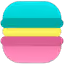 Macarons — Slack chat roulette app icon